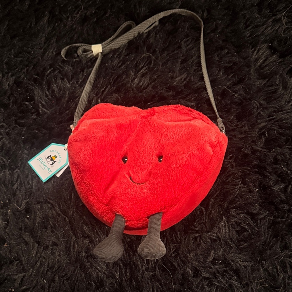 jellycat heart bag